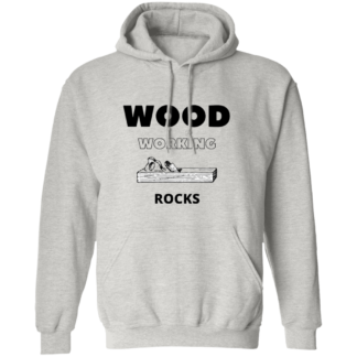 Woodworking Rocks - Men's Moisture-Wicking Tee Pullover Hoodie